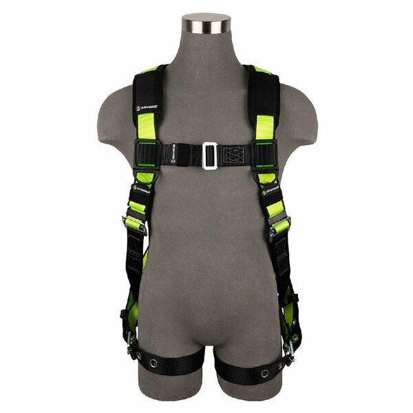 Safewaze PRO Full Body Harness: 1D, MB Chest, TB Legs FS-185